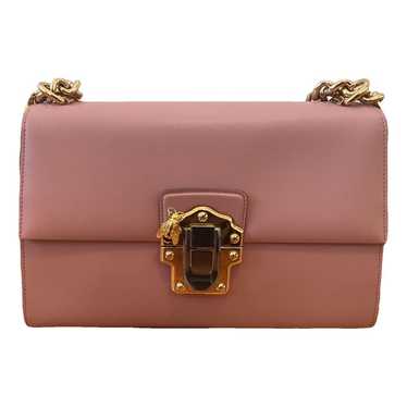 Dolce & Gabbana Lucia leather clutch bag - image 1