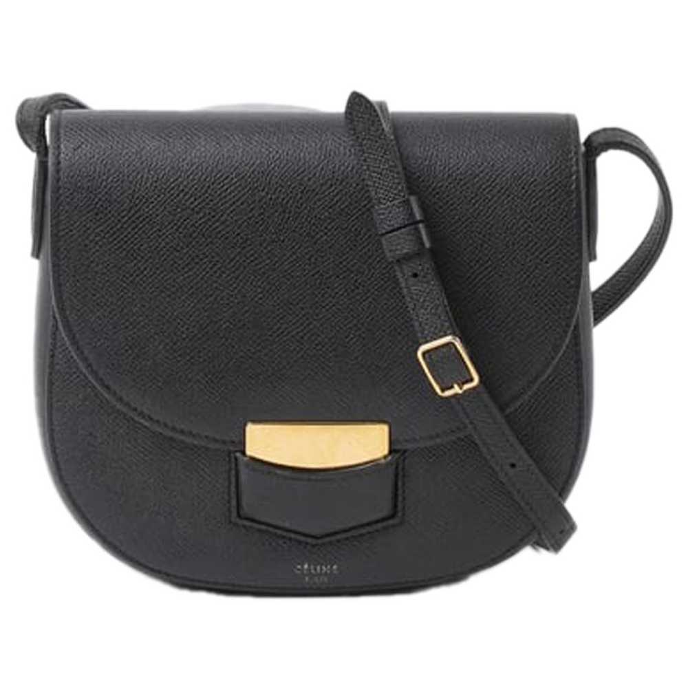 Celine Trotteur leather crossbody bag - image 1