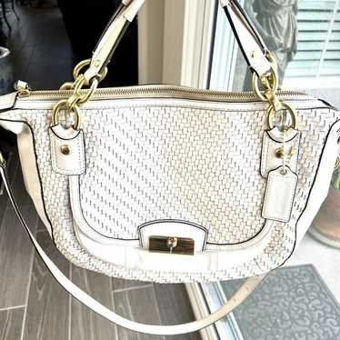 2way bag／beige COACH 2WAY shoulder bag 4606 beige for sale online | eBay