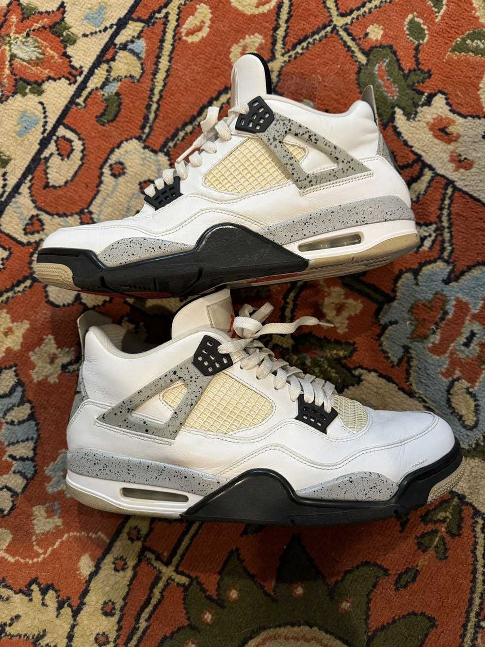 Jordan Brand Air Jordan 4 White Cement - image 2