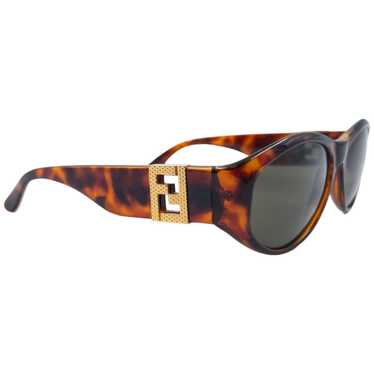 Fendi Vintage Fendi Tortoise Shell Sunglasses - image 1