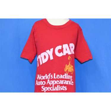 Vintage vtg 70s TIDY CAR WORLD'S LEADING AUTO APP… - image 1