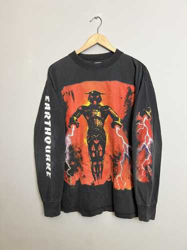 Band Tees × Very Rare × Vintage Rare 90s Earthqua… - image 1