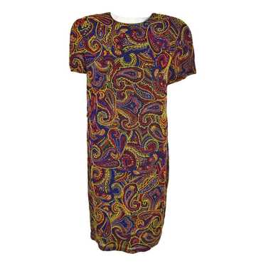 Bill Blass Silk mid-length dress - image 1