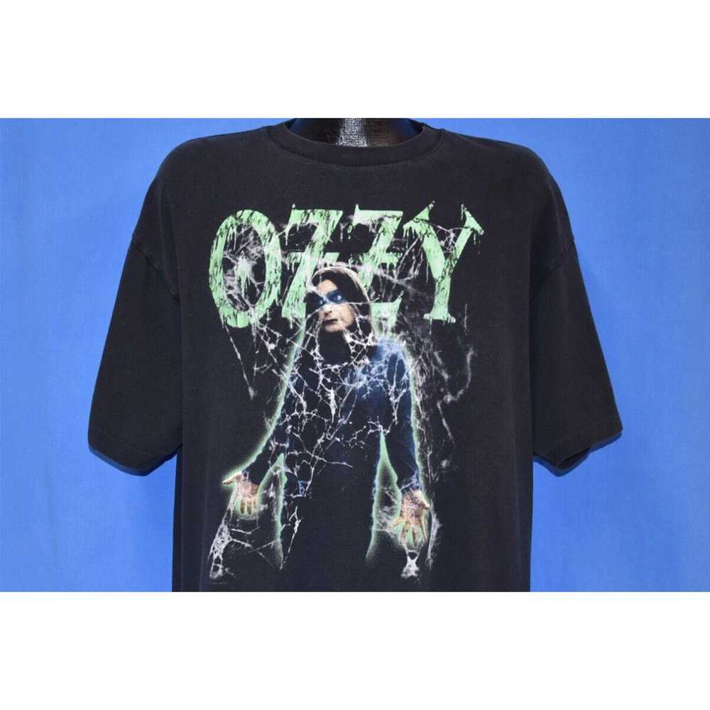 Vintage vtg 90s OZZY OSBOURNE SPIDERWEBS COBWEB H… - image 1