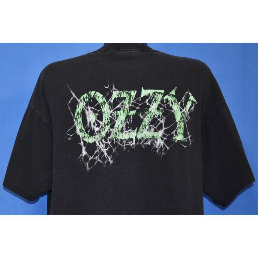 Vintage vtg 90s OZZY OSBOURNE SPIDERWEBS COBWEB H… - image 3