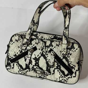 GUESS Rare Handbag/Purse discount Faux Snakeskin