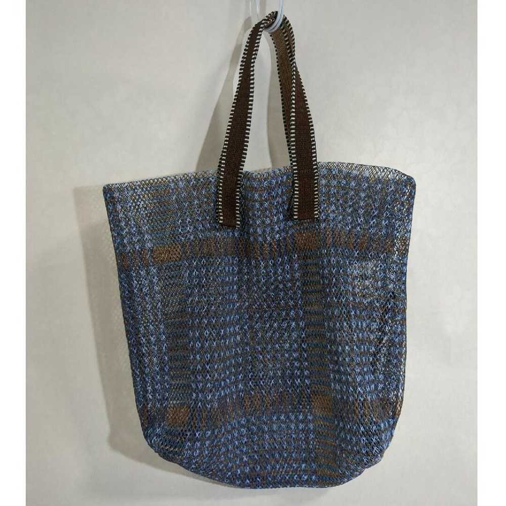 EPICE Mesh Bag Tote with Cubic Pattern Pouch Beau… - image 3