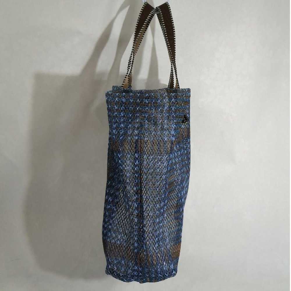 EPICE Mesh Bag Tote with Cubic Pattern Pouch Beau… - image 4