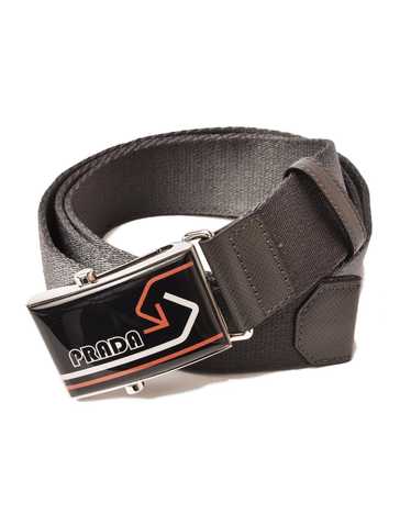 Pre Loved Prada Canvas Belt for Men and Women by  