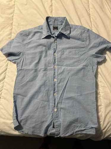 Todd Snyder Todd Snyder Linen Button Down Short Sl