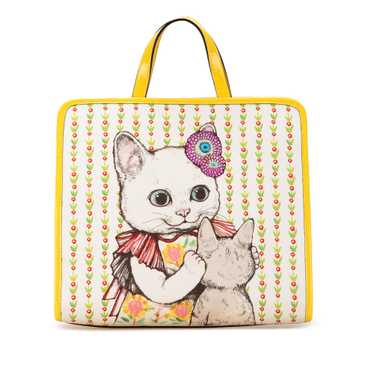 White Gucci Yuko Higuchi Childrens Tote