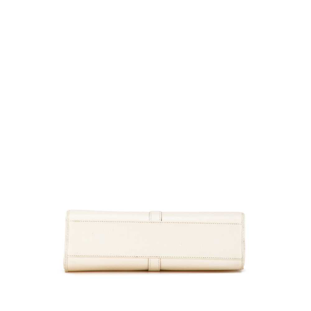 White Gucci Leather Jackie Handbag - image 4