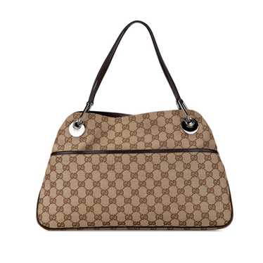 Brown Gucci GG Canvas Eclipse Shoulder Bag - image 1