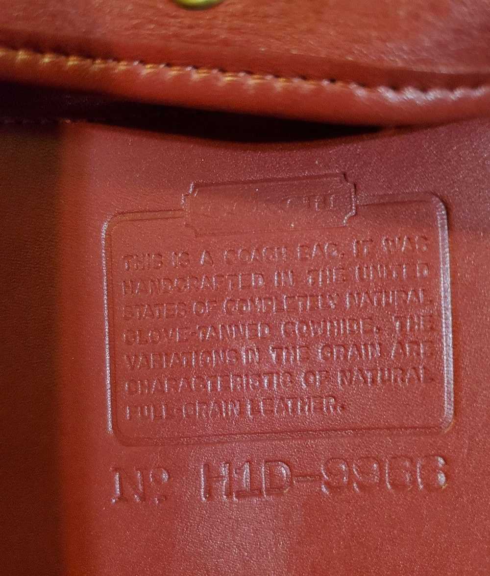 Coach COACH Vintage 9966 LEGACY Bag Red Leather P… - image 4