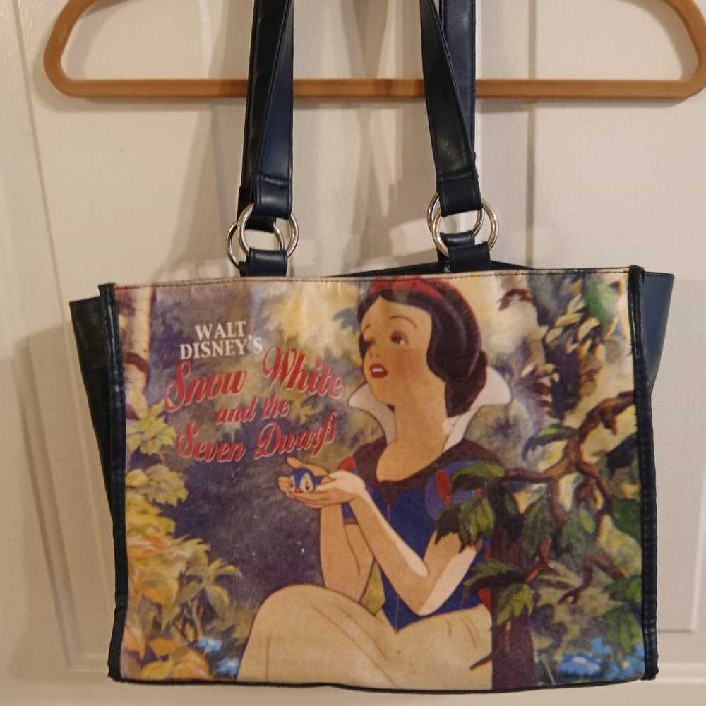 Snow White and the seven dwarfs Disney purse vint… - image 1