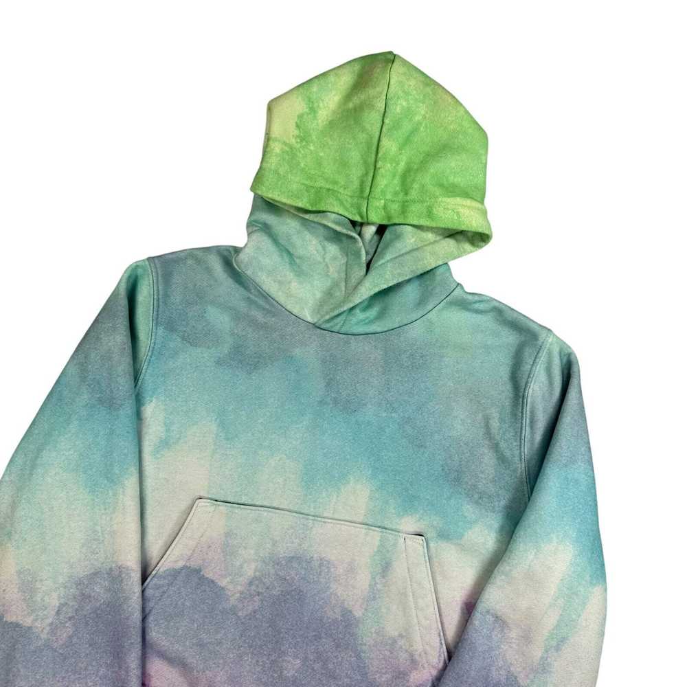 Amiri Amiri Size S Sweatshirt Blue Tie-Dye Rainbo… - image 6