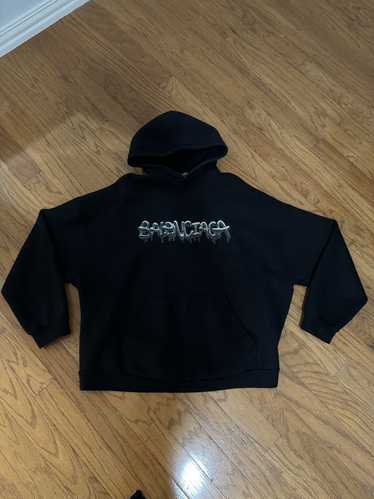 Balenciaga Balenciaga Slime Logo Hoodie