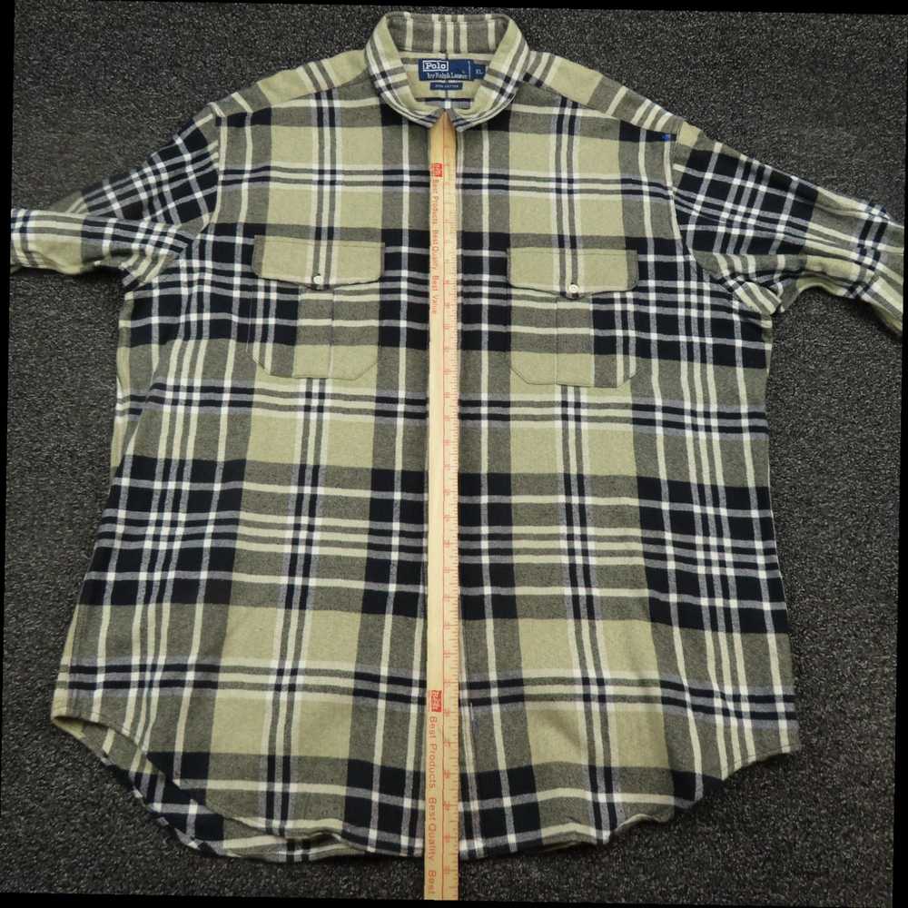 Polo Ralph Lauren Authentic Beige and Black Plaid… - image 4