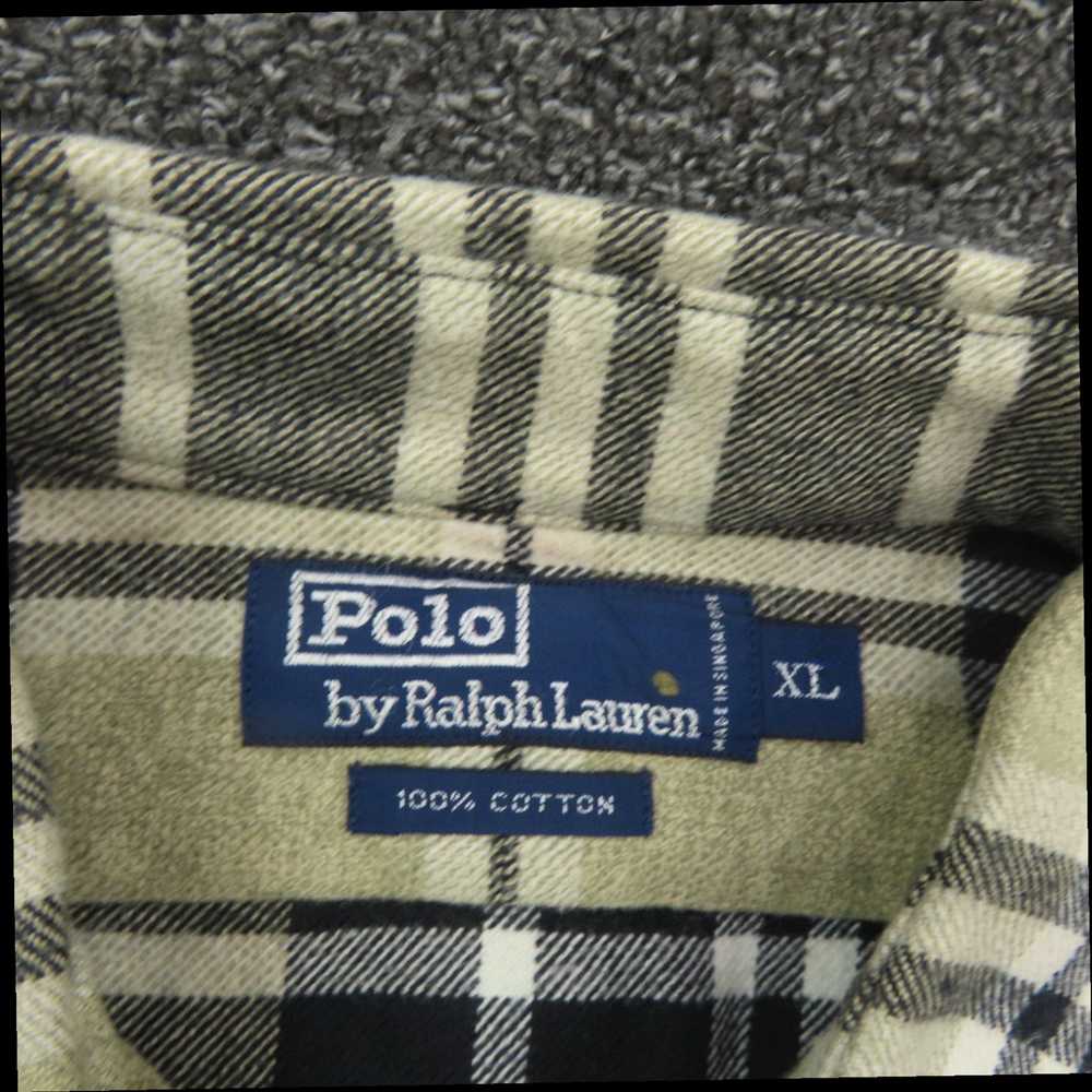 Polo Ralph Lauren Authentic Beige and Black Plaid… - image 7