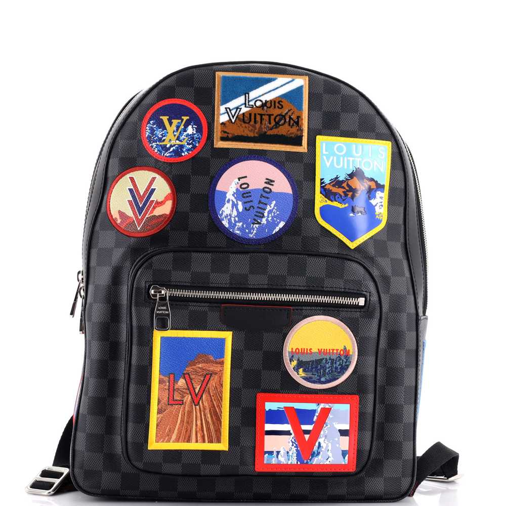 Louis Vuitton Josh Backpack Alps Patches Damier G… - image 1