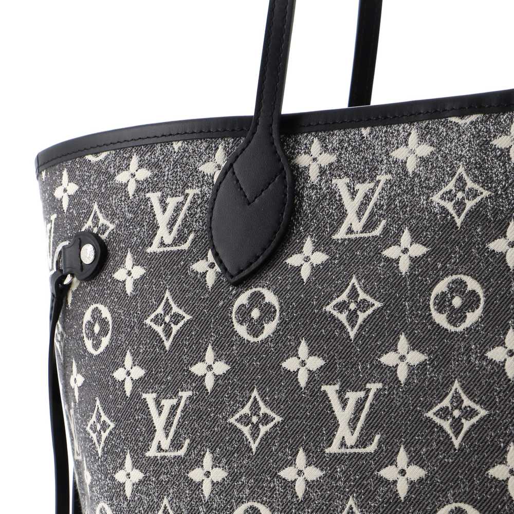 Louis Vuitton Neverfull NM Tote Monogram Jacquard… - image 6