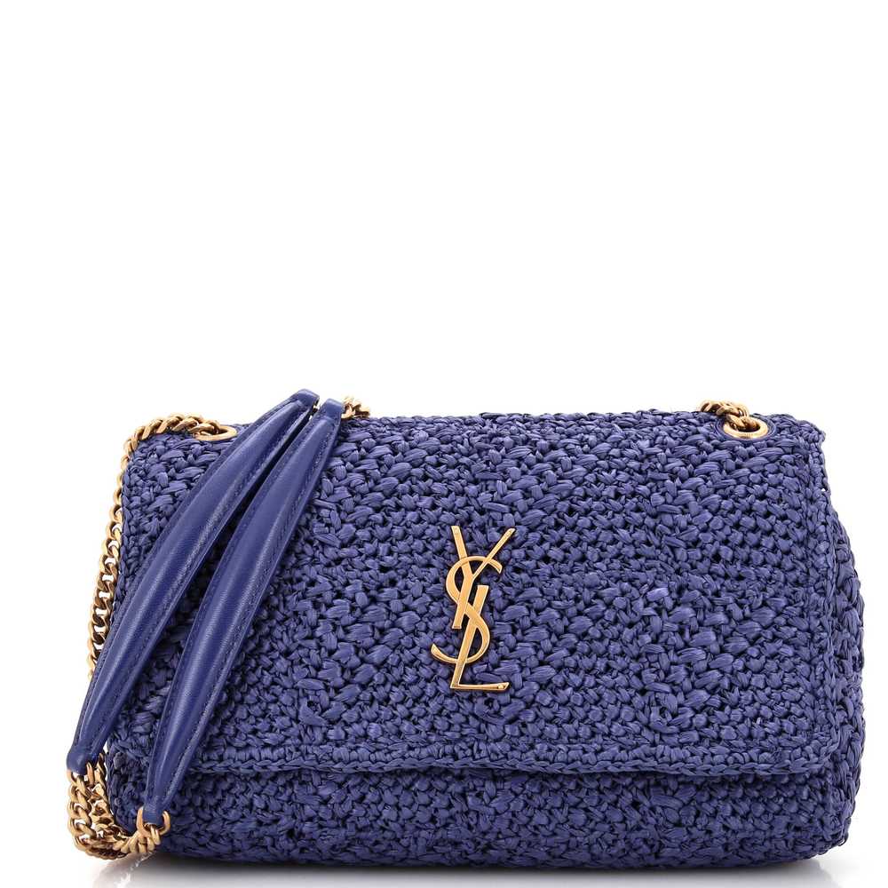 Saint Laurent Jamie Flap Bag Crochet Raffia Medium - image 1