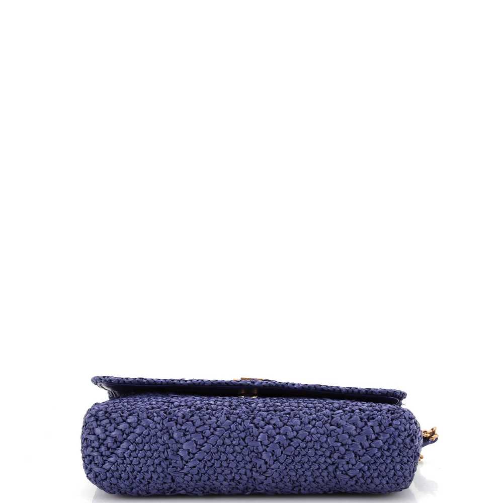 Saint Laurent Jamie Flap Bag Crochet Raffia Medium - image 4