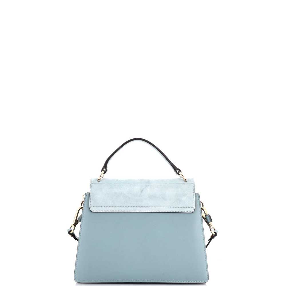 CHLOE Faye Top Handle Bag Leather and Suede Small - image 3