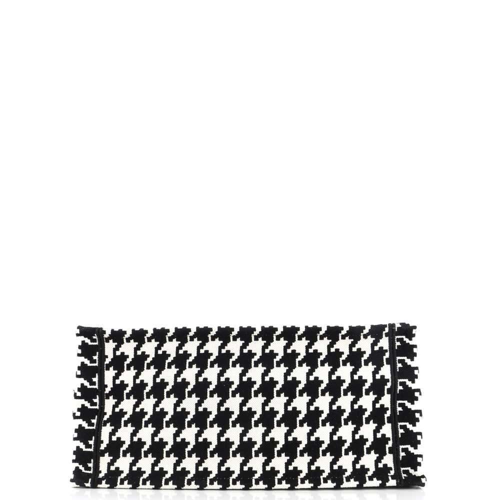 Christian Dior Book Tote Houndstooth Canvas Medium - image 4