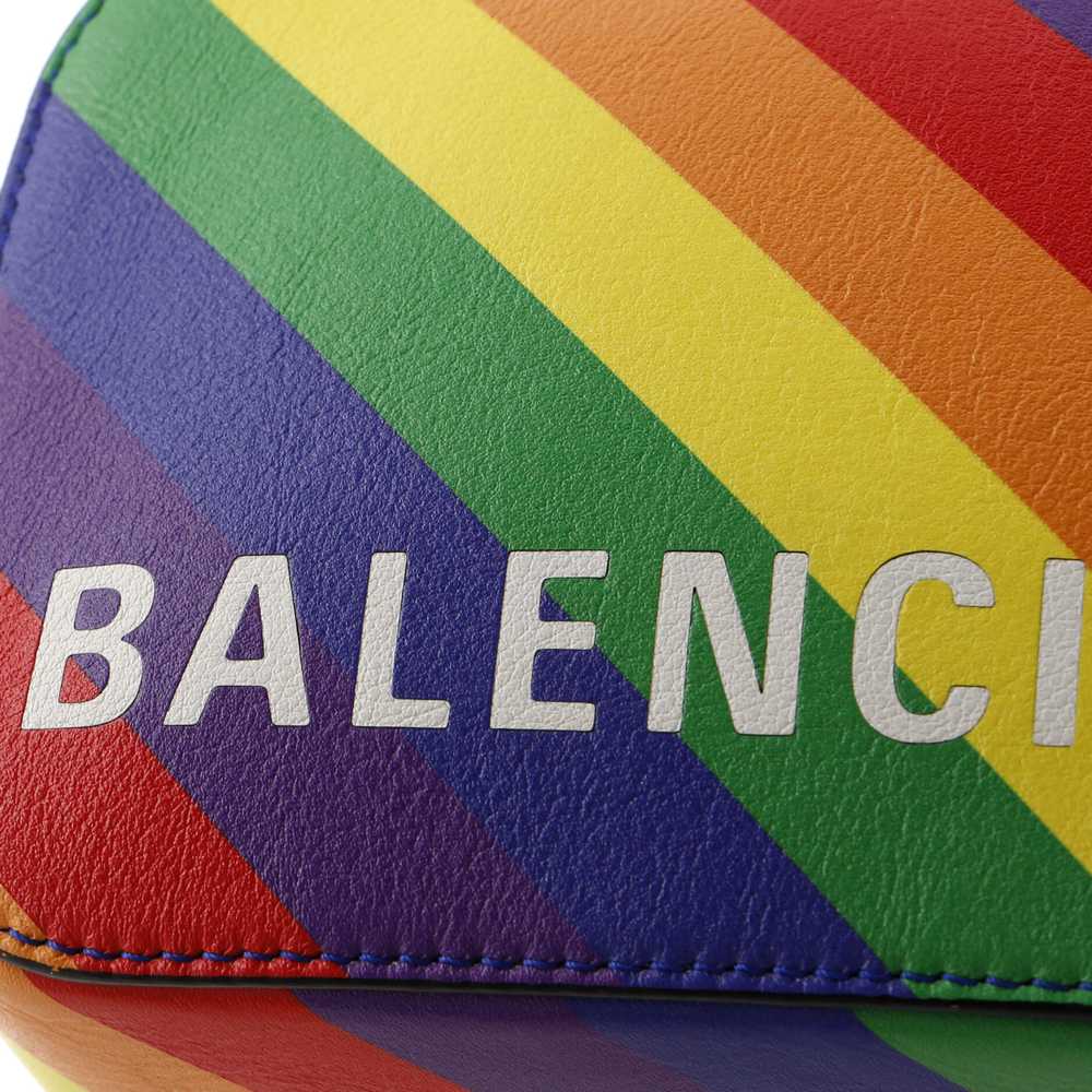 Balenciaga Logo Ville Camera Bag Printed Leather … - image 6