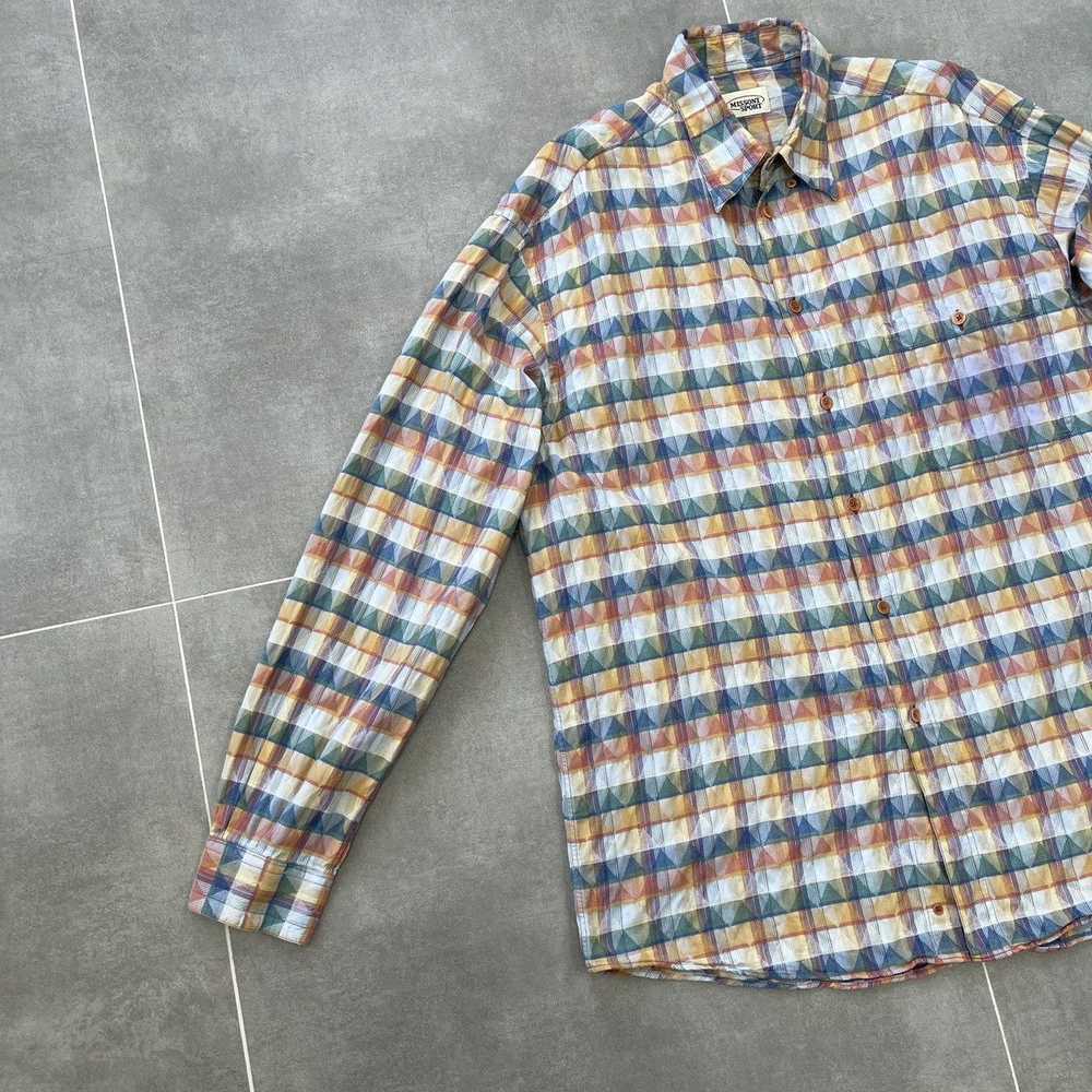 Missoni Missoni Multicolor Button Shirt Size XL - image 4