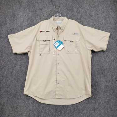 Vintage NEW Columbia PFG Button Up Shirt Men L Lar