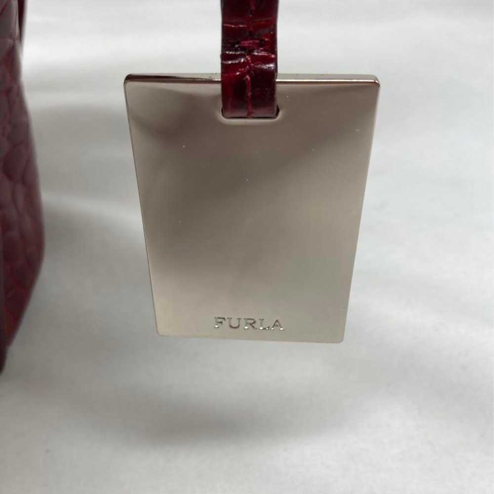 FURLA Handbag Leather Genuine Leather Red - image 6