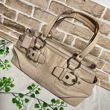 COACH Coach Handbag Beige - image 1