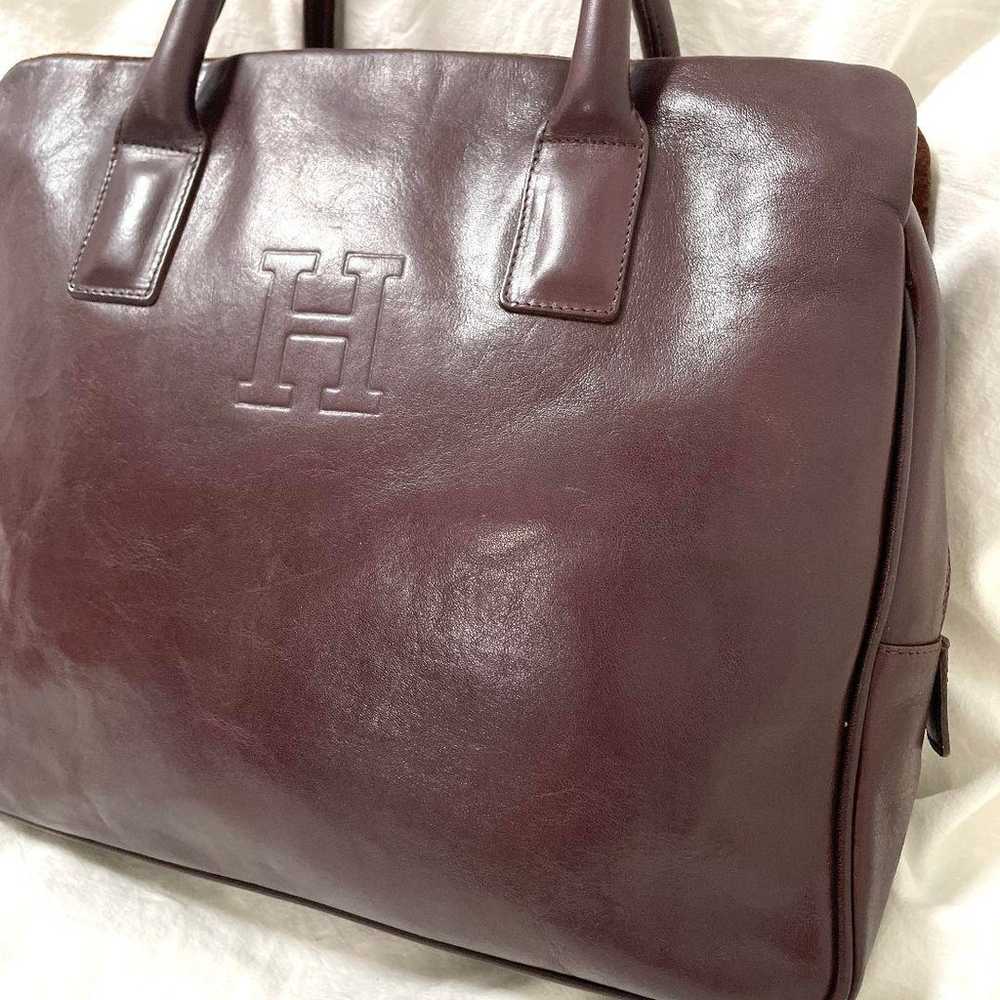 Quality product [HIROFU] Genuine Leather Tote Han… - image 3