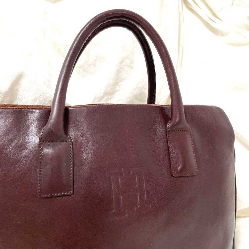 Quality product [HIROFU] Genuine Leather Tote Han… - image 5