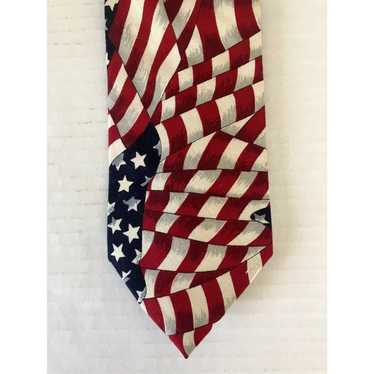 Vintage Beans McGee Men's Necktie Tie Cotton Amer… - image 1