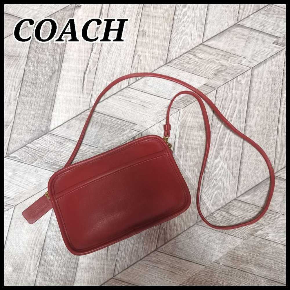 COACH 9925 rare USA-made vintage coach shoulder b… - image 1