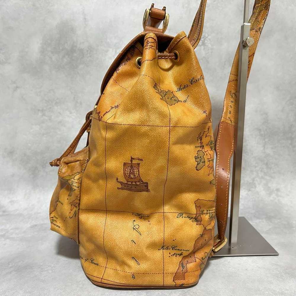 Rare ✨ Prima Classe Backpack Vintage World Map - image 4