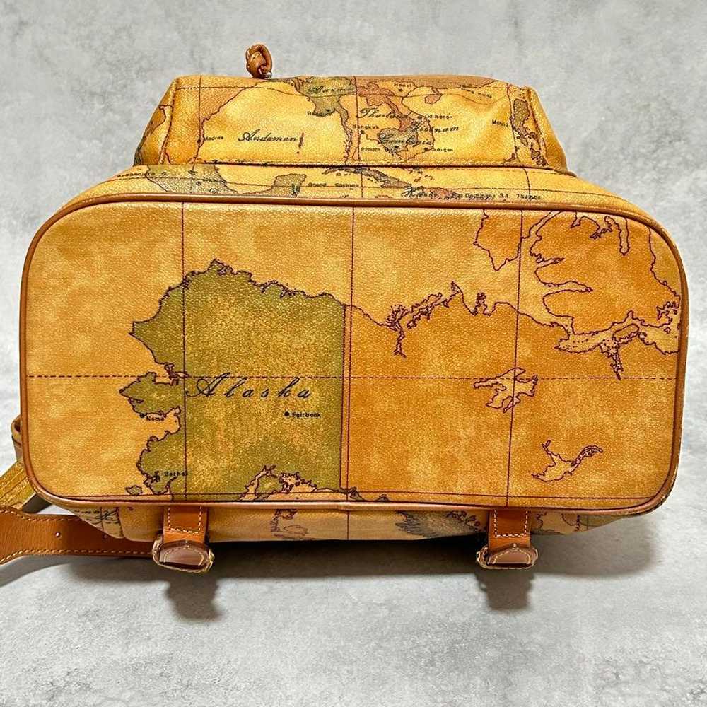 Rare ✨ Prima Classe Backpack Vintage World Map - image 7