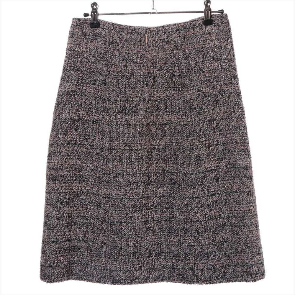 Chanel Coco Mark Tweed Skirt - image 2