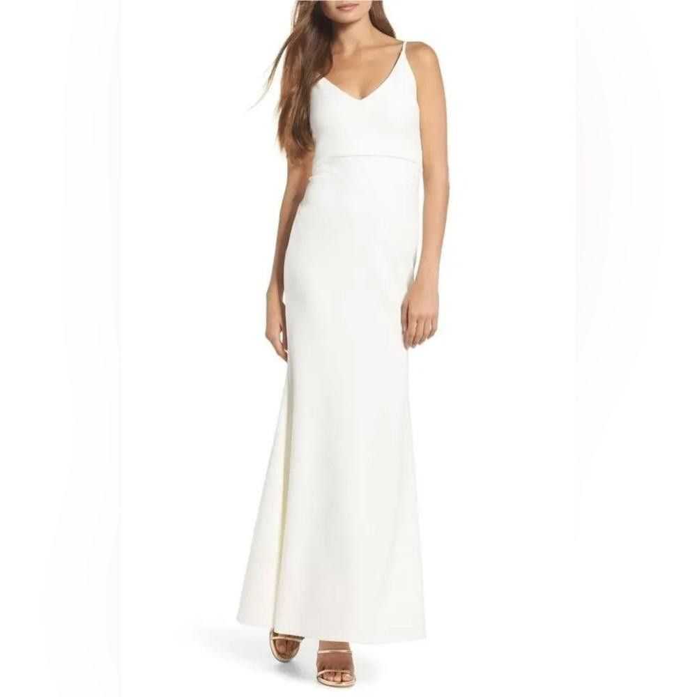 Lulus Lulus l White Infinite Glory BodyCon Maxi D… - image 10