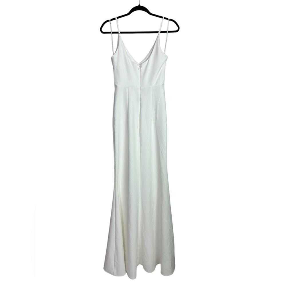 Lulus Lulus l White Infinite Glory BodyCon Maxi D… - image 3