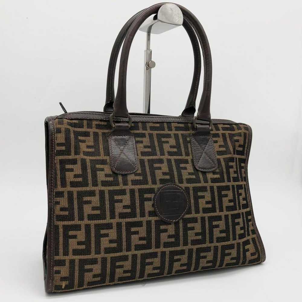 【Popular✨】FENDI tote bag Zucca pattern Brown hand… - image 1