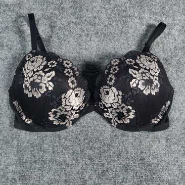 Vintage Black Floral Lace Full Coverage Sexy Wome… - image 1