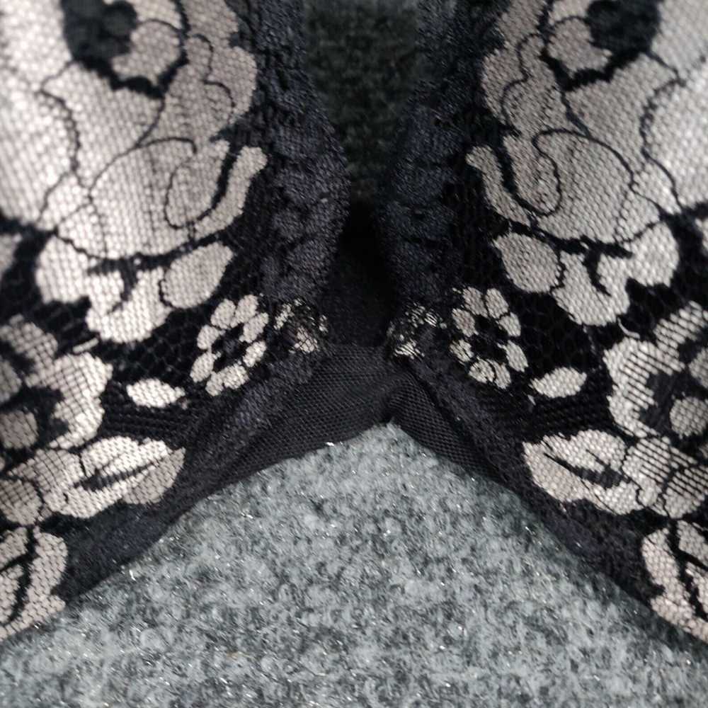 Vintage Black Floral Lace Full Coverage Sexy Wome… - image 2