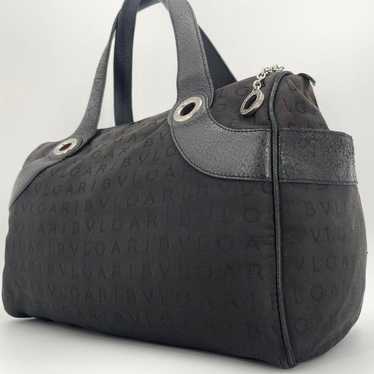 Bvlgari handbag Logo Mania B.Zero1 leather canvas 