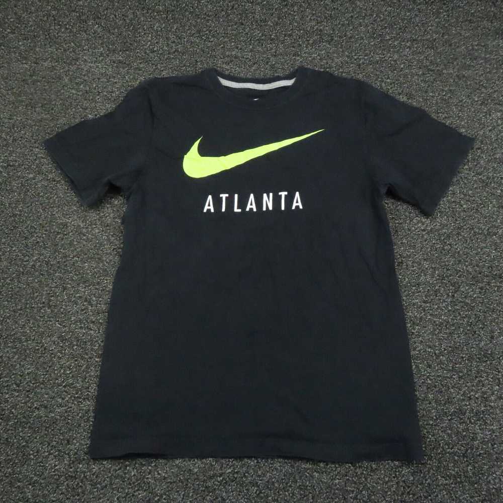 Nike Nike Shirt Adult Small Black Regular Fit Atl… - image 1