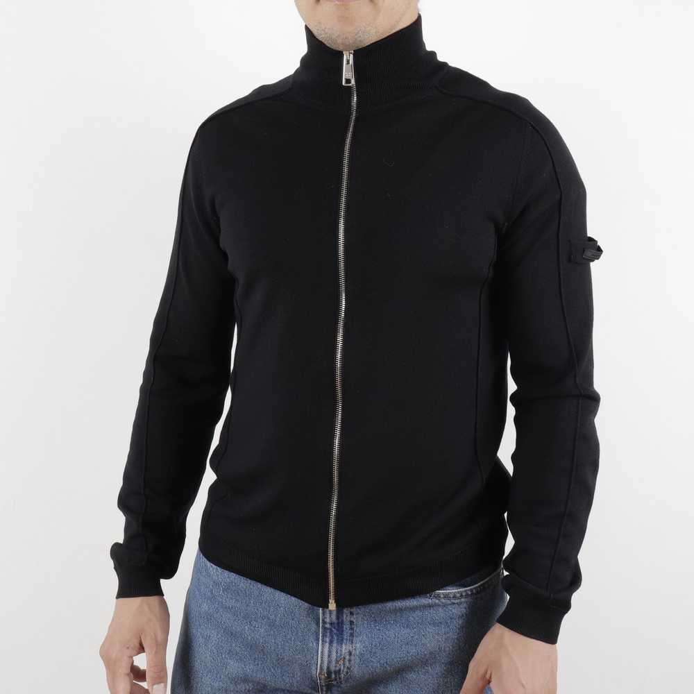 Prada PRADA Wool Black Zippered Jacket - image 2